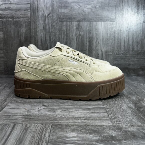 Puma Karmen II Idol Women's size 9.5 Almond Platform Shoes - Picture 1 of 8